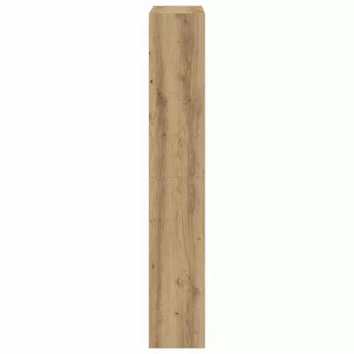 Cipőszekrény ajtóval kézműves tölgy 80 x 21 x 125.5 cm Faanyag