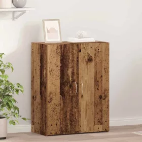 Irodai szekrény polcokkal Régi fa 60 x 32 x 77.5 Faanyag