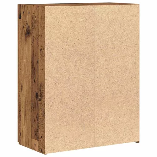 Irodai szekrény polcokkal Régi fa 60 x 32 x 77.5 Faanyag