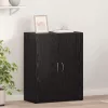 Irodai szekrény polcokkal Musta tammi 60 x 32 x 77.5 Faanyag
