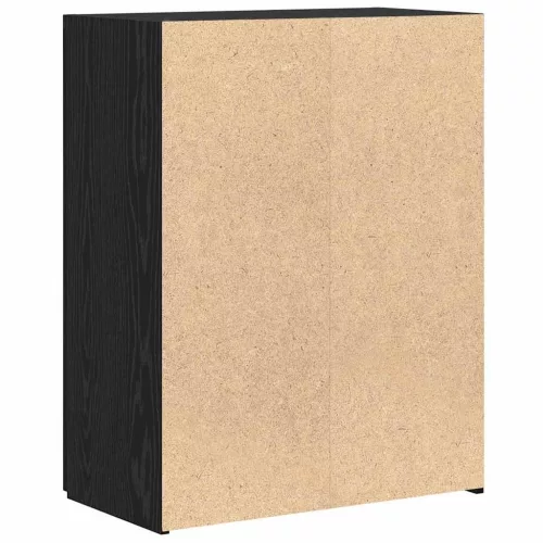 Irodai szekrény polcokkal Musta tammi 60 x 32 x 77.5 Faanyag