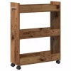 Cabinet kerékkel Régi fa 60 x 22 x 79 cm Faanyag
