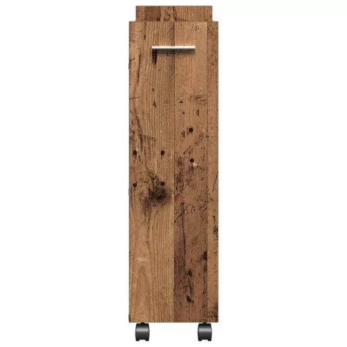 Cabinet kerékkel Régi fa 60 x 22 x 79 cm Faanyag