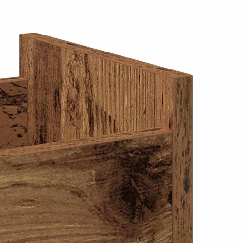 Cabinet kerékkel Régi fa 60 x 22 x 79 cm Faanyag