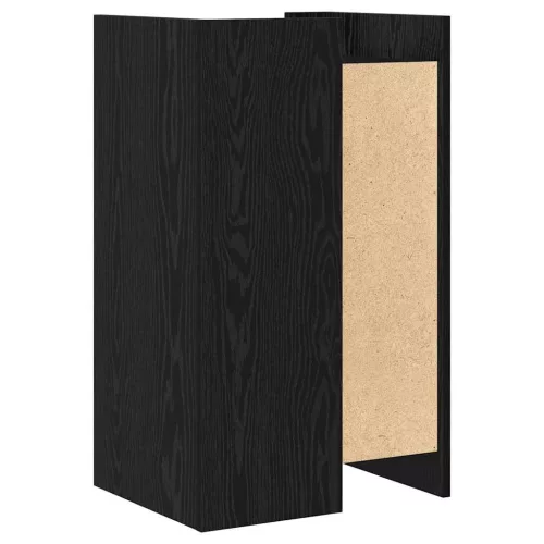 Oldalfal Fekete tölgy 45 x 35 x 75 cm Faanyag