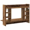 Falra szerelhető íróasztal Régi fa 105 x 48 x 75 cm Faanyag
