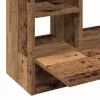Falra szerelhető íróasztal Régi fa 105 x 48 x 75 cm Faanyag
