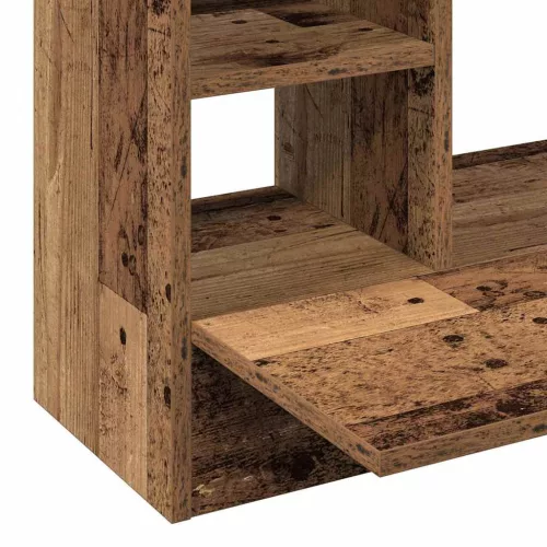 Falra szerelhető íróasztal Régi fa 105 x 48 x 75 cm Faanyag