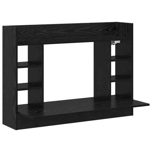 Falra szerelhető íróasztal Musta tammi 105 x 48 x 75 cm Faanyag