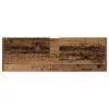 Mosdószekrény tárolóval ajtóval Öreg fa 90 x 29 x 55 cm Faanyag