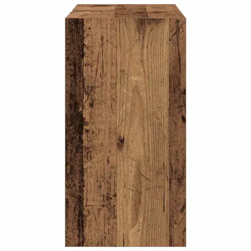 Mosdószekrény tárolóval ajtóval Öreg fa 63 x 29 x 55 cm Faanyag