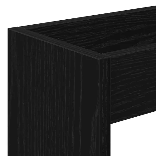 Keskeny Tároló Kocsi Fekete tölgy 60 x 18 x 70 cm Faanyag