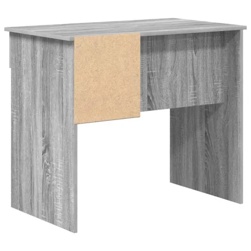 Asztal fiókkal Szürke sonoma 90 x 49.5 x 75 cm Faanyag