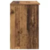 Asztal fiókkal polcokkal Régi fa 90 x 49.5 x 75 cm Faanyag