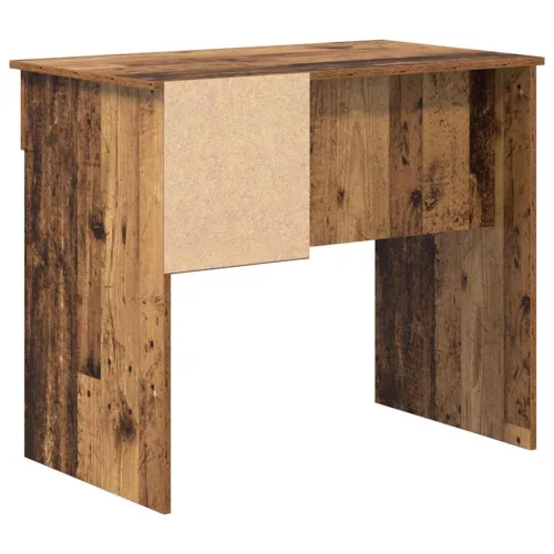 Asztal fiókkal polcokkal Régi fa 90 x 49.5 x 75 cm Faanyag