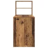Asztal polcokkal tárolóval Régi fa 113 x 54 x 120 cm Faanyag