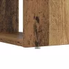 Asztal polcokkal tárolóval Régi fa 113 x 54 x 120 cm Faanyag