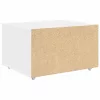 Fiókos szekrény kerékkel Fehér 55 x 45 x 33.5 cm Faanyag