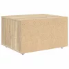 Fiókos szekrény kerékkel Barna 55 x 45 x 33.5 cm Faanyag