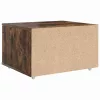 Fiókos szekrény kerékkel Barna 55 x 45 x 33.5 cm Faanyag