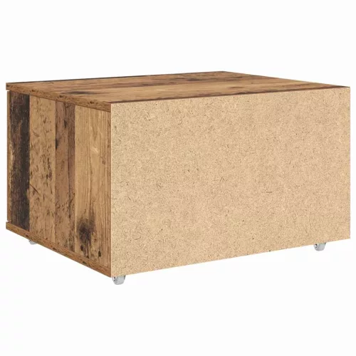 Fiókos szekrény kerékkel Barna 55 x 45 x 33.5 cm Faanyag