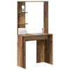 Asztal polcokkal tárolóval Régi fa 78.5 x 37 x 154.5 cm Faanyag
