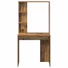 Asztal polcokkal tárolóval Régi fa 78.5 x 37 x 154.5 cm Faanyag