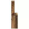 Asztal polcokkal tárolóval Régi fa 78.5 x 37 x 154.5 cm Faanyag