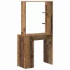 Asztal polcokkal tárolóval Régi fa 78.5 x 37 x 154.5 cm Faanyag