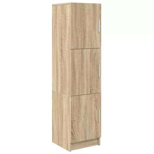 Magas Tároló sonoma tölgy 31,5 x 32 x 124 cm Faanyag