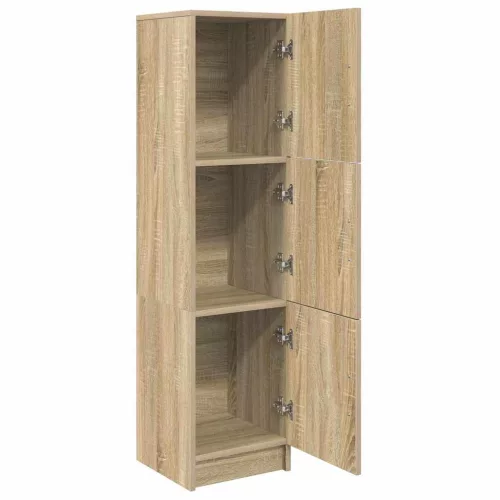 Magas Tároló sonoma tölgy 31,5 x 32 x 124 cm Faanyag