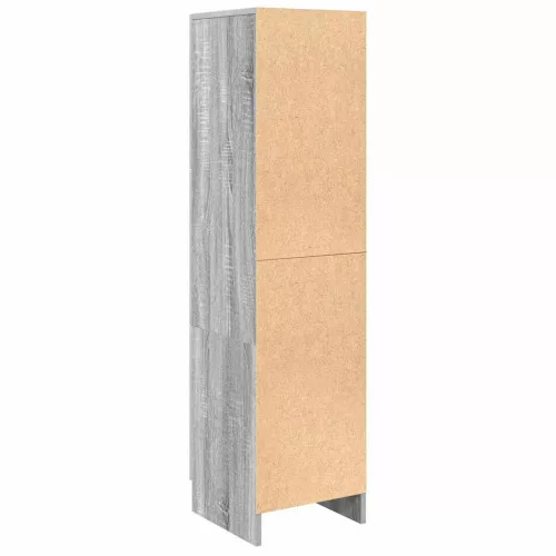 Magas Tároló Szürke sonoma 31,5 x 32 x 124 cm Faanyag