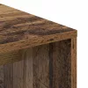 Asztal polcokkal tárolóval Régi fa 102 x 50 x 124 cm Faanyag