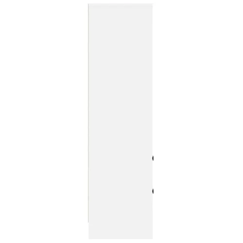 Magasfiú fiókkal Fehér 45.5 x 34 x 127 cm Faanyag