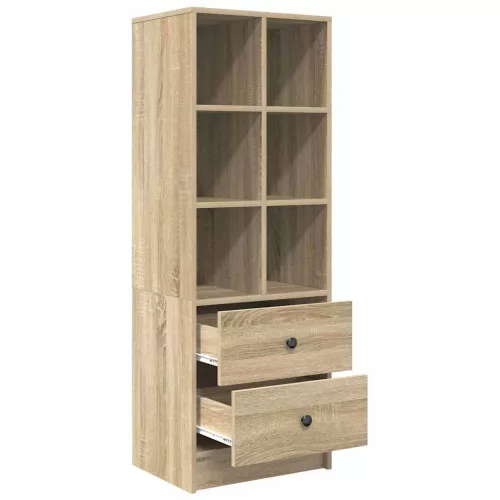 Magasfiú fiókkal sonoma tölgy 45.5 x 34 x 127 cm Faanyag