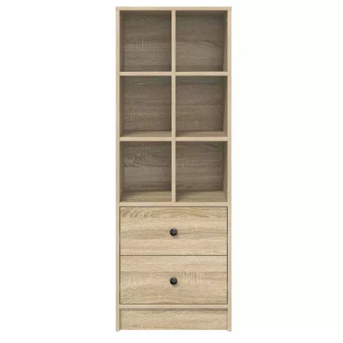 Magasfiú fiókkal sonoma tölgy 45.5 x 34 x 127 cm Faanyag