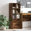 Magasfiú fiókkal Füstölt tölgy 45.5 x 34 x 127 cm Faanyag