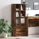 Magasfiú fiókkal Füstölt tölgy 45.5 x 34 x 127 cm Faanyag