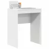 Asztal Fehér 60 x 40 x 76 cm Faanyag