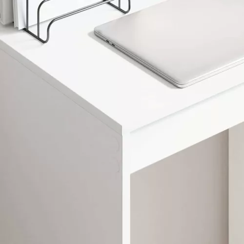 Asztal Fehér 60 x 40 x 76 cm Faanyag