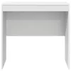 Asztal Fehér 80 x 50 x 76 cm Faanyag
