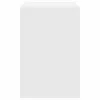 Asztal Fehér 80 x 50 x 76 cm Faanyag
