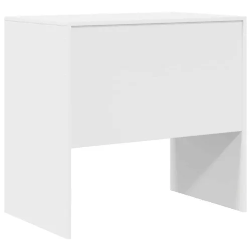 Asztal Fehér 80 x 50 x 76 cm Faanyag
