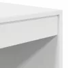 Asztal Fehér 80 x 50 x 76 cm Faanyag