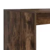 Asztal polcokkal Füstölt tölgy 108 x 55 x 103,5 cm Faanyag