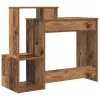 Asztal polcokkal tárolóval Régi fa 106 x 40 x 88,5 cm Faanyag