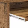 Asztal polcokkal tárolóval Régi fa 106 x 40 x 88,5 cm Faanyag