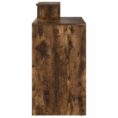 Íróasztal tárolóval Füstölt tölgy 120.5 x 44 x 88.5 cm Faanyag