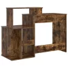 Íróasztal tárolóval Füstölt tölgy 120.5 x 44 x 88.5 cm Faanyag