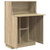Asztal polcokkal sonoma tölgy 71.5 x 31.5 x 106.5 cm Faanyag